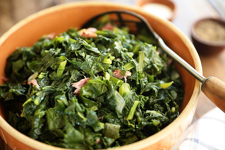 Southern Turnip Greens in a bowl.
