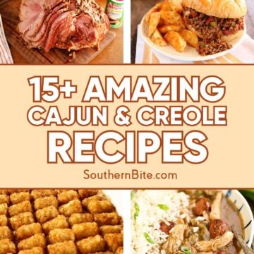 15 Cajun and Creole Recipes Image for Pinterest.