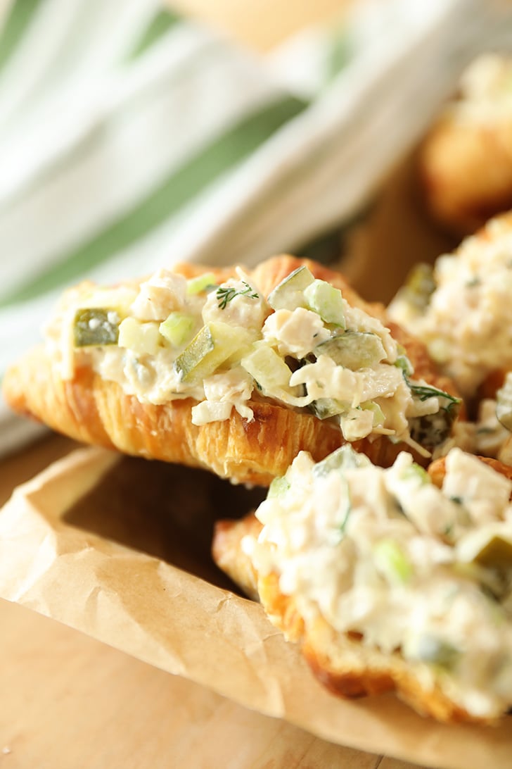 Dill Pickle Chicken Salad sandwich.