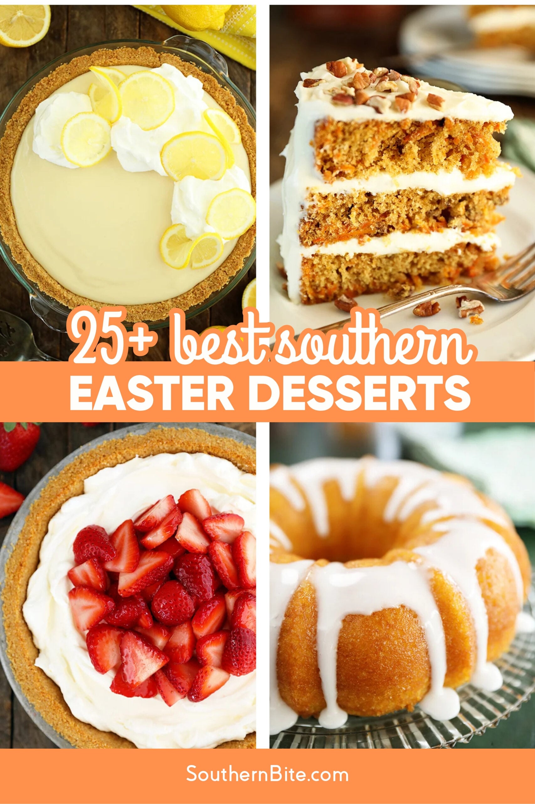25+ Best Southern Easter Desserts Image for Pinterest.