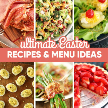 Ultimate Easter Recipes & Menu Ideas Image for Pinterest.